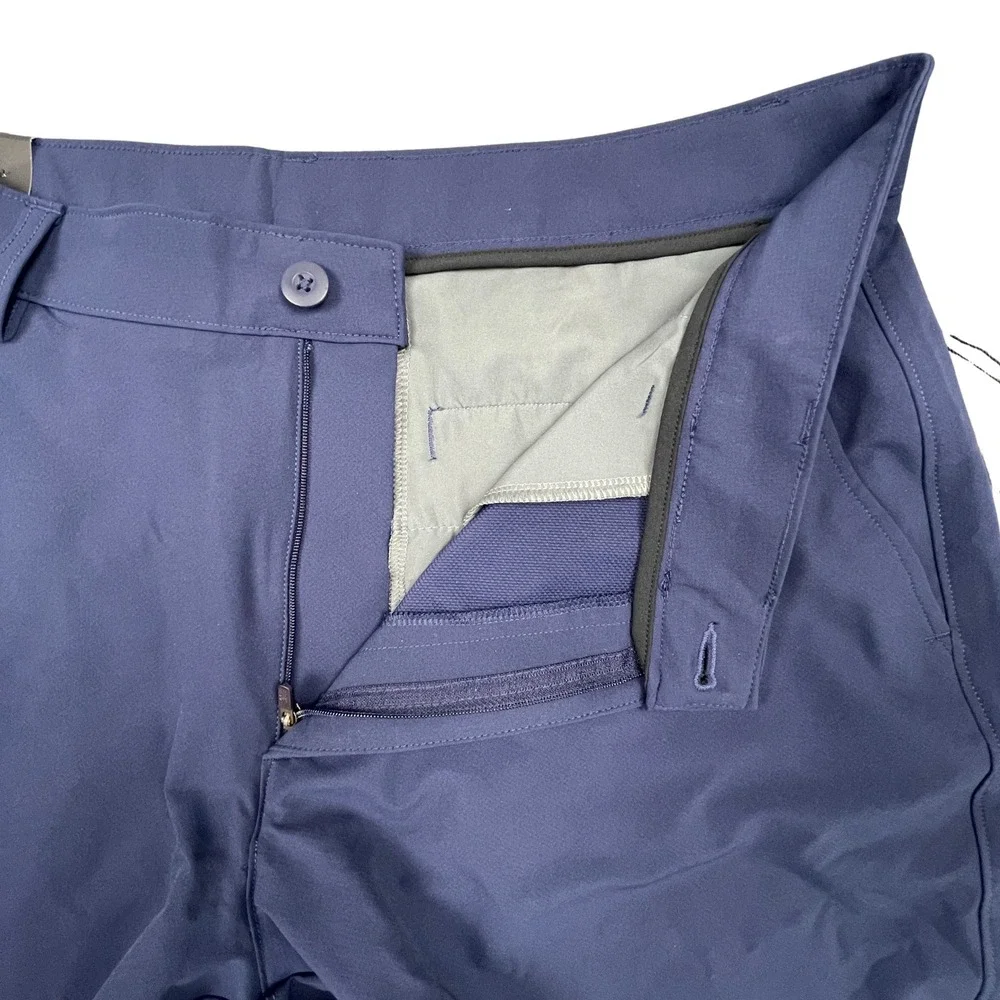 NWT Under Armour 38x32 Matchplay Performance Golf Pants Navy Blue Straight Leg